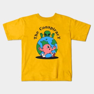 The Conspiracy, Alien Vintage Cartoon Kids T-Shirt